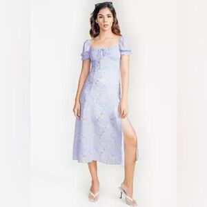 Floral Dress- XS Lilac